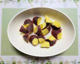 時短簡単！鶏肉とさつまいもの塩レモン炒め作り方4写真