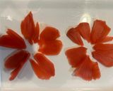 【おもてなし】紅しょうがの椿揚げ作り方1写真