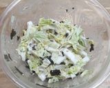 白菜のサラダ作り方3写真