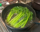 鹿児島しょうゆで小松菜の副菜作り方4写真