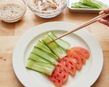 ナッツたっぷり棒棒鶏サラダ作り方4写真