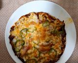香ばしスリランカ風カレーピザ作り方8写真