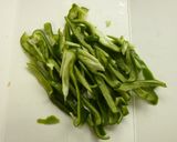 チンジャオロース風パスタ作り方1写真