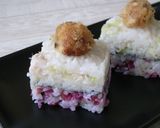 味変3階層!キャベツの押し寿司作り方9写真