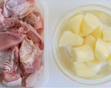 鶏肉とじゃがいものケチャップ炒め作り方2写真