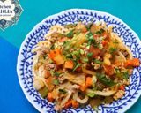 トマトスープうどん🇺🇿ウズベク風ラグマン🍅作り方5写真