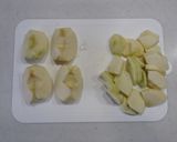 りんごプレザーブのオープンサンド作り方1写真