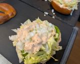 ベーグルでハンバーガービッグマック風作り方3写真