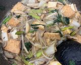 厚揚げの明太子あんかけ焼きそば作り方5写真