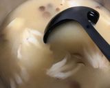 究極のシンプル⭐︎しめじのみそ汁作り方3写真