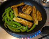 甘辛が美味しい、茄子と獅子唐の煮浸し作り方8写真