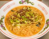 ひき肉とキャベツの辛ラーメン作り方9写真