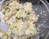 ぷりぷり海老と枝豆のふんわり豆腐蒸しあんかけ作り方4写真