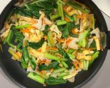 ⭐︎栄養満点⭐︎ 小松菜と油揚げの炒め物作り方7写真