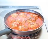 大人気【煮込みハンバーグ（イタリアン）】作り方8写真