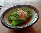簡単おつまみ！オクラの麺つゆおひたし作り方4写真