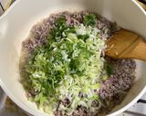 ひき肉のとん平焼き作り方5写真