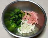 小松菜たっぷりの肉まん(皮はHMで簡単)作り方4写真