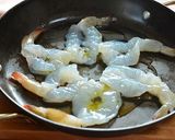 ふんわり卵のせて海老のグリル焼き♪作り方1写真