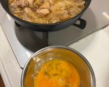 めんつゆで親子丼作り方4写真