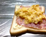 卵とベーコンのパン作り方9写真