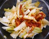 レンジで簡単！豚こま白菜☆ピリ辛作り方3写真
