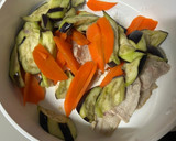 野菜とお肉と厚揚げの味噌炒め作り方8写真