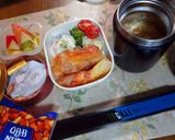 ミニトマトとベーコンと卵の洋風スープ☺作り方17写真