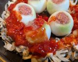 トマトと肉詰めオニオンのファルシー〜*作り方8写真