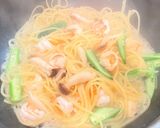 海老好きに送る！ご褒美！エビ満載パスタ！作り方2写真