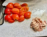 ✨バジルトマトパスタ✨作り方1写真