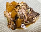 黄金比の煮汁で作る鯛あらと大根の煮付け作り方6写真
