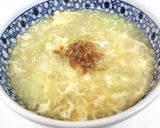 白菜とふわふわ玉子の中華スープ作り方7写真