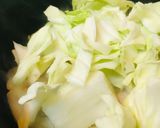 鶏肉＆のおからキャベツのバジルマスタード炒め作り方1写真