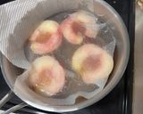 桃のレアチーズケーキ作り方3写真