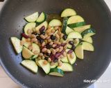 スパイス香る★ズッキーニと豆のサブジ作り方4写真