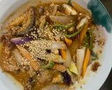 簡単中華風梅タコライス味青椒肉絲風作り方18写真