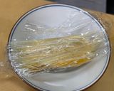 お弁当卵1個レンチン90秒⭐︎塩昆布卵焼き作り方4写真