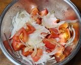 さわやか~玉ねぎとトマトのマリネ作り方2写真