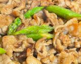 アスパラと豚肉の甘辛炒め🍚作り方5写真