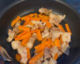 スナップえんどうとニンジンのコンソメ炒め作り方3写真
