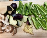 ぶりと野菜ときのこの味噌煮、精進8日目😻作り方3写真