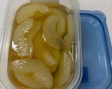 【簡単デザート】瑞々しい梨のレモンシロップ漬け作り方5写真