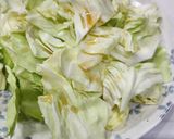 蒸しキャベツ豚肉載せ作り方3写真