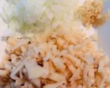 シャキふわっ、れんこんの和風照り焼きハンバーグ。作り方1写真