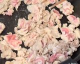 子供も喜ぶ♪豚こまのナポリタン風炒め作り方3写真