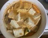 お一人様簡単洋風梅ガパオ味豆腐野菜炒め作り方20写真