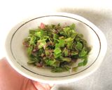 イタドリの天ぷら&皮茶&油炒め作り方10写真