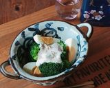 あと一品★ブロッコリーとゆで卵の胡麻マヨ作り方4写真