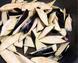 大葉香るナスとサバ缶のつけ汁作り方4写真